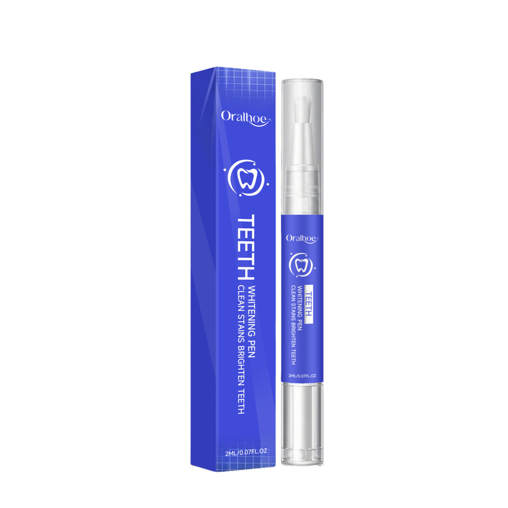 (2ML) ORALHOE tooth color care pen, gentle cleaning of tartar stains, care for teeth, shiny and convenient care pen