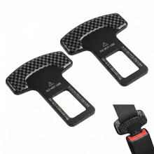 FeiatPogra 2PCS Car Seat Belt Clips - Seat Belt Stopper for Vehicle Seat Belt Restraints,Car Seat Belt Adjuster Clip， Universal Seat Belt Buckle Acc