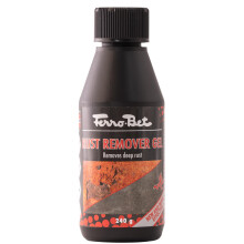 Ferro-bet Rust Remover Converter for metal – 240g - Thick Liquid Non-Drip Gel Formula -Clings on Vertical surfaces - Converts Rust into a Ready to P