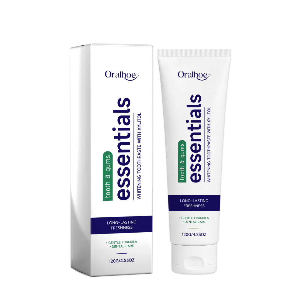 (120G) ORALHOE Fresh Toothpaste Gentle Cleansing Teeth Comfortable Refreshing Breath Freshening Care Toothpaste