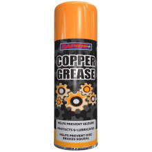 Rapide 300ml Copper Grease Aerosol Spray Lubricant Can Anti Seize Brake Pad Squeal Oil