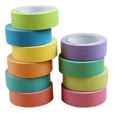 10Rollen Lichtgewicht Gekleurde Tape Voor Creatieve DIY