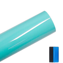 NewL PET Ultra Gloss Car Vinyl Wrap Lake Blue 50cmx150cm