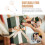 2St Blank DIY Waaier Voor Kinderen Handvat Creatief Schilderen 4