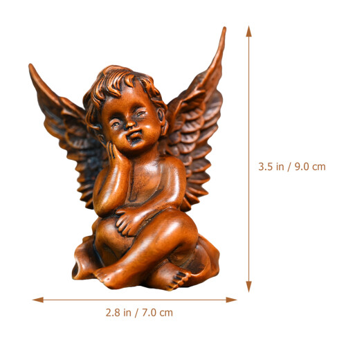 Sculptuur Retro Stijl Koffie Desktop Decor 1
