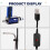 Computer Keyboard Clicker, Physical Automatic Random Click, Game Assist, Anti-Drop 1-30s US PLUG 2
