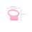 18St Kinder Silicium Chopstick Vingers Ringen Roze 2