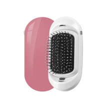 (Pink) Anti-Static Scalp Massage Hairbrush Soft Bristles Lightweight Reduce Frizz For Home Travel Daily Outdoor Activities Adults Kids