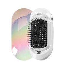 (MULTI) Anti-Static Scalp Massage Hairbrush Soft Bristles Lightweight Reduce Frizz For Home Travel Daily Outdoor Activities Adults Kids