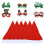 1Set Kerst Party Props Set Met Comfortabele Hoed En Brilframes 7