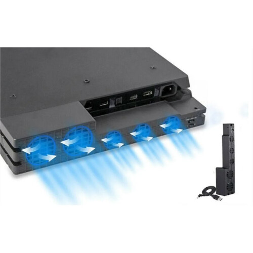 Base Support for    Station PS4 Pro Slim Stand Control Cooler Cooling Fan Game Console Holder 1