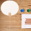 2St Blank DIY Waaier Voor Kinderen Handvat Creatief Schilderen 3