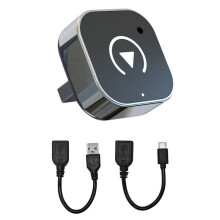 Carplay Box for Android 2 In1 Wired to Wireless AI Box Wired to Wireless Wireless Carplay Adapter for