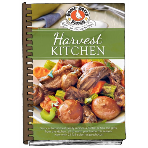 Harvest Kitchen Cookbook by Gooseberry Patch Hardcover Book