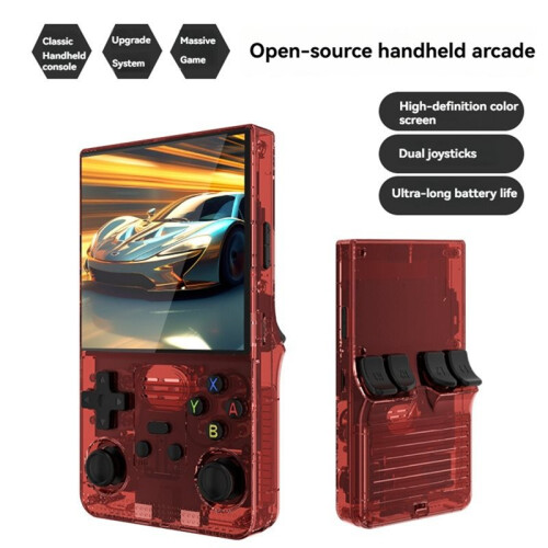 R39MAX Open Source Retro Game Console 20000+ Games 128G Dual Joysticks with 4-Inch IPS Screen Support 20+ Emulators A 2
