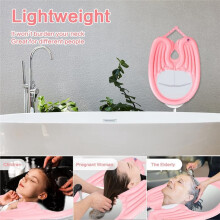 Portable Inflatable Shampoo Basin for Bedside and in Bed for Elderly, Disabled, Pregnant, Injured, Bedridden