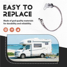 Caravan Chrome Shower Mixer with 12mm Push for Tails Outlet 1/2" Motorhome Campervan Shower Mixer Tap Outlet RV Parts