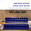 3PCS Professional Magnetic Socket Holder 1/4" Inch Drive Metric/ Socket Organizer Storage Installation Tool Kit 6