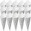 50St Witte Papierkegels Voor Bruiloft En Feest 7