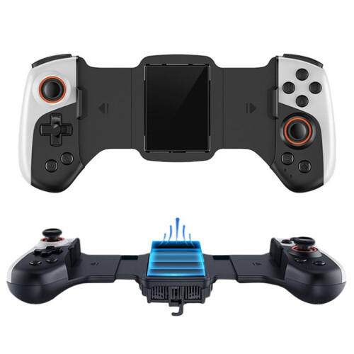 JK02 Gaming Telescopic Gamepad Semiconductor Radiator,Phone Cooling Handle Controller for IOS,Android, 1