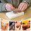 6St Herbruikbare Wolvilt Foam Werkblad DIY Wit 8
