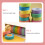 10Rollen Lichtgewicht Gekleurde Tape Voor Creatieve DIY 4
