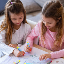 2St Waterverf Set Voor Kinderen Ergonomisch Plastic Materiaal