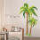 3X Coconut  Tree Sticker Tropical Beach Wall Decal Living Room Backdrop Sticker 4