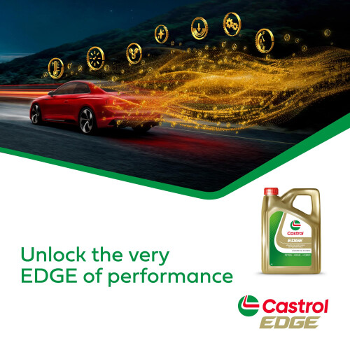 Castrol Castrol EDGE 0W-30, Advanced Fully Synthetic Engine Oil, Meets ACEA C2/C3 & API SQ Specifications, 1L 1