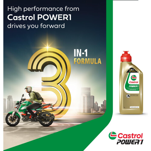 Castrol Castrol POWER1 2T Motorcycle Oil 1L 1