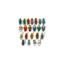 22Pcs Ninjago Mini Figures Kai Jay Sensei Wu Building Blocks Toys