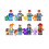 16Pcs Pokemon Mini Figures Building Blocks Toy 1