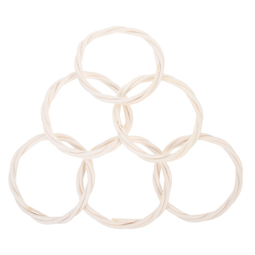 6St Witte DIY Rattan Voor Windgong En Dromenvanger