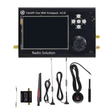 HamGeek R9 PortaPack H2 + 5 Antennas + Data Cable 1MHz-6GHz SDR Radio Assembled+New Antenna Kit