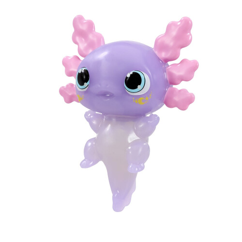 Giocattolo Axolotl fosforescente con perline tattili