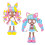 Anime Doll Set, 14cm, 32 Style Combinations 1