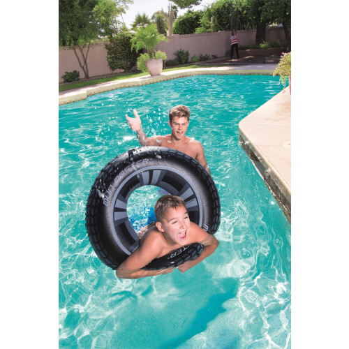 Mud Master Swim Ring, 91 cm, Black, Ages 10+