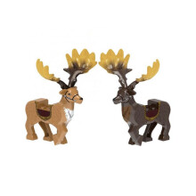 2PCS/SET Hobbit Deer Minifigure Building Block Kids Toy