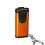 Aluminum USB Flashlight With 4 Lighting Modes Alarm-Ora nge 1