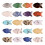 20Pcs Crystals Fish Pendant Assorted Color Necklace Craft 1