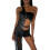 Punk Tassels Strap Belt Lightweight Harness Ideal For-Black 1