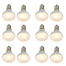 NOMOYPET 12 Pack Reptile Uvb Uva Heat Lamp Bulb for Reptiles Truly Sun-Like Bright Heat for Reptiles (100 W)