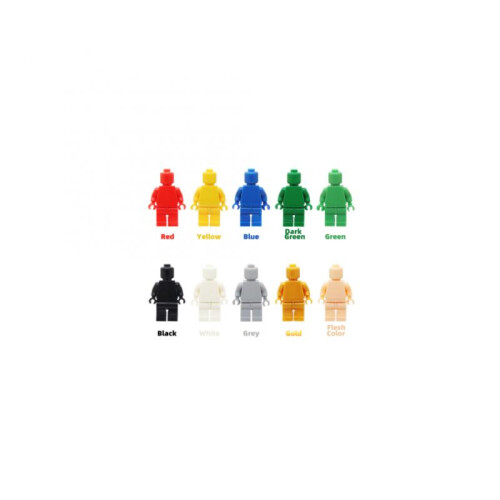 10PCS Colorful blocks Action Mini Figures children Toy