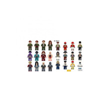 24pcs Zombie building block humanoid profession Minifigure Kid Toy Gift