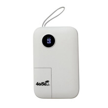 4G LTE WiFi-Router 150 Mbps 4G Trådlös Router 10000mA Batteri Bärbar Fick-Wifi-Hotspot med SIM-Kortplats VIT