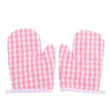 2St Kinder Ovenwant Roze Hittebestendig Keukenhandschoen