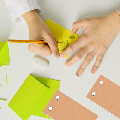6St Schetsblokken Met Stevig Papier Voor Creatieve Tekeningen 2
