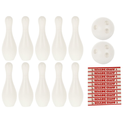 1Set Kids Bowling Set Plastic Balls