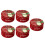 5St Kerst Candy Blikken Voor Chocolade En Kleine Snacks 1