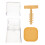 1Plastic Food Chopper ABS Handmatig Voor En 1